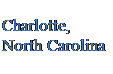 Подпись: Charlotte, North Carolina