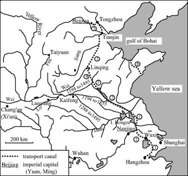 The Grand Canal of the Yuan and the Ming Dynasties