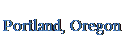 Подпись: Portland, Oregon