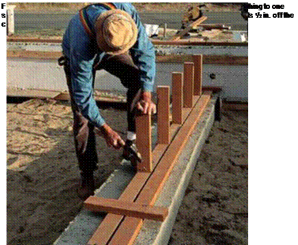 STEP 5 BUILD MIDSPAN SUPPORT FOR JOISTS
