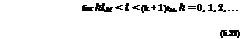 Подпись: for ktM < t < (k + 1)tM, k = 0, 1, 2,... (5.32) 