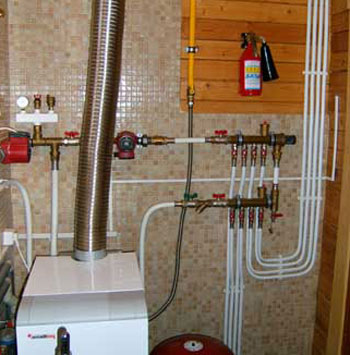 Independent system of a heat supply: safety