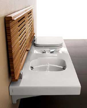 Esthetics of modern bathroom equipment