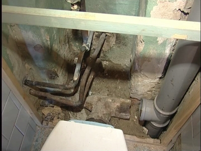 Mixer repair - we eliminate a leak