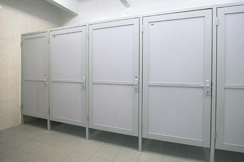 Sanitary partitions