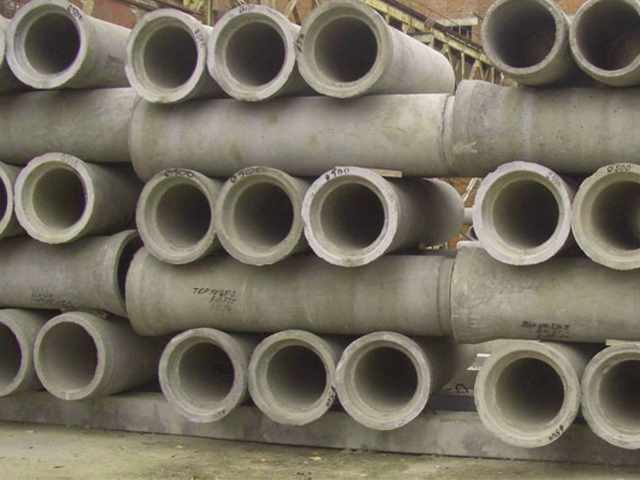 Ferro-concrete pipes